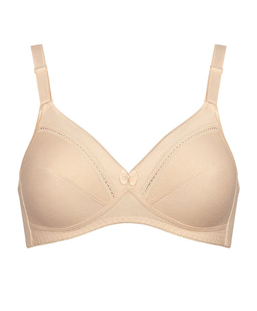 حمالة صدر كلاسيك قطن بدون سلك ستريتش