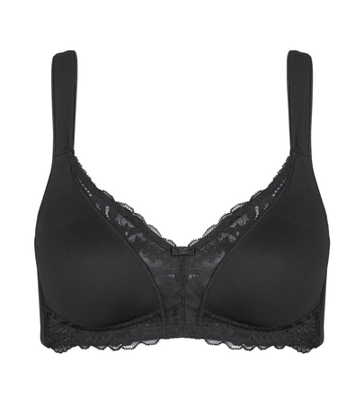 Modern Lace+cotton Non Wired Bra