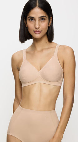 Modern Lace+cotton Non Wired Bra