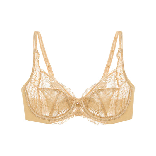 Wild Peony Florale Wired Padded Bra